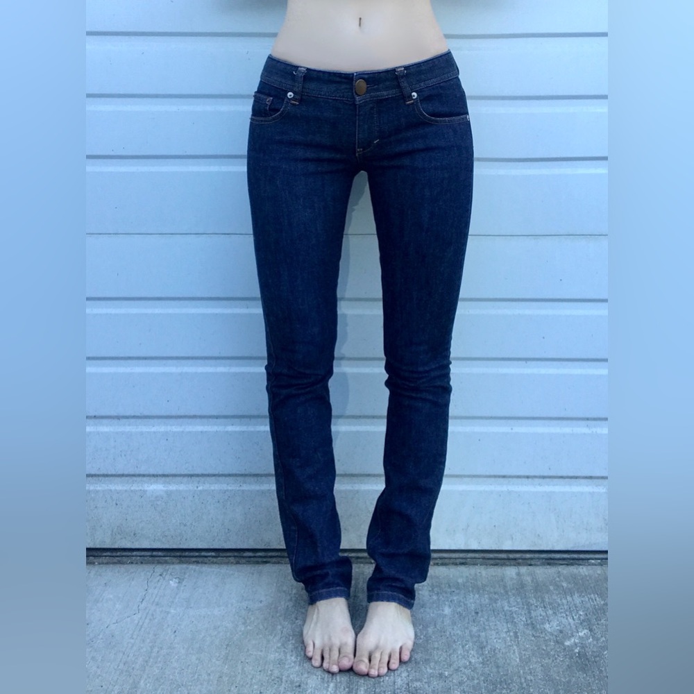 Armani Exchange Dark Wash Low Rise Women’s Skinny Jeans